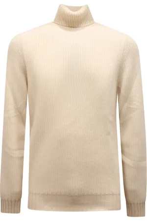 ALPHA STUDIO Cashmere Knitwear, male, , Size: XL Cashmere Turtleneck Sweater Dolcevita Style