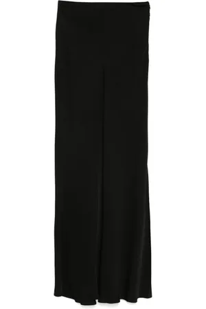 Twin-Set Maxi Skirts, female, , Size: S Elegant Nero Skirt