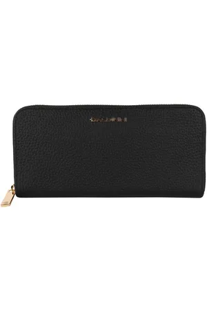 BALDININI Wallets & Cardholders, female, , Size: ONE SIZE Leather Zip Wallet with Brand Logo