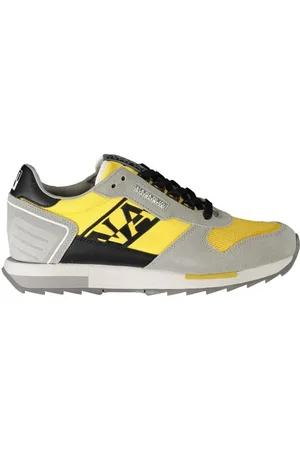 Napapijri Sneakers, male, , Size: 8 US Grey Polyester Sneaker with Contrast Details