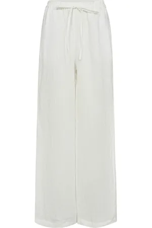 Co`Couture Wide Trousers, female, , Size: XL Loisecc Linen Long Pant