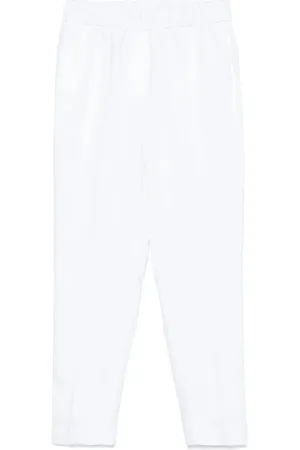 PESERICO SIGN Straight Trousers, female, , Size: XL Elasticated Waistband Pants