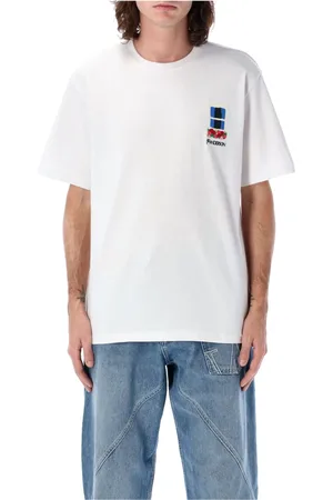 J.W.Anderson T-Shirts, male, , Size: XL Window Embroidered T-Shirt