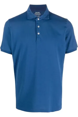 Mauro Ottaviani Polo Shirts, male, , Size: XL Cotton Polo Shirt