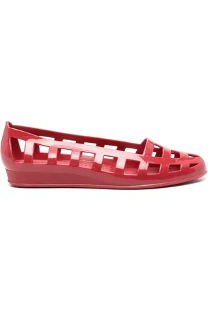 Ancient Greek Sandals Ballerinas, female, , Size: 8 US Ruby Flat Sandals