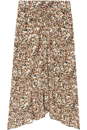 Isabel Marant Midi Skirts, female, , Size: M Olena Skirt