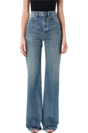 Saint Laurent Boot-cut Jeans, female, , Size: W28 Authentic Medium Flared Jeans