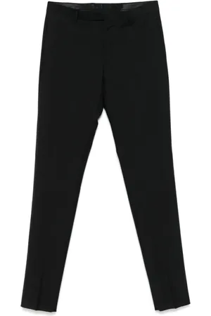 LARDINI Slim-fit Trousers, male, , Size: XL Belted Trousers with Pockets