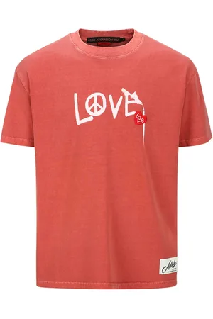 Andersson Bell T-Shirts, male, , Size: M Cotton Jersey T-Shirt with Front Lettering