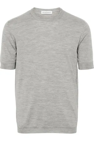 GOES BOTANICAL T-Shirts, male, , Size: 5XL Merino Wool Crew Neck T-shirt