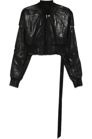 Rick Owens Bomber Jackets, female, , Size: M Shadow Baseball Collar Jacket