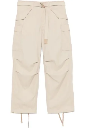 SACAI Straight Trousers, male, , Size: XS Cargo Pants with Pockets