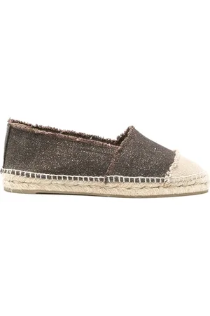 Castaner Espadrilles, female, , Size: 6 US Coffee Fringed Edge Shoes