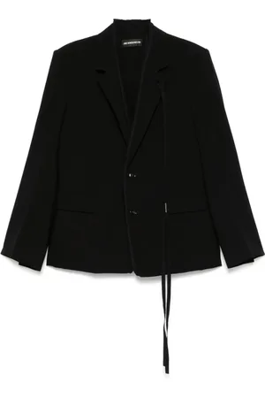 ANN DEMEULEMEESTER Blazers, male, , Size: L Button-Up Jacket with Pockets