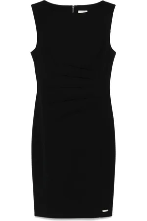 Calvin Klein Short Dresses, female, , Size: S Sleeveless Dress with Rear Zip