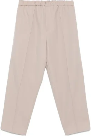 Jil Sander Straight Trousers, male, , Size: S Elasticated Waistband Straight Trousers