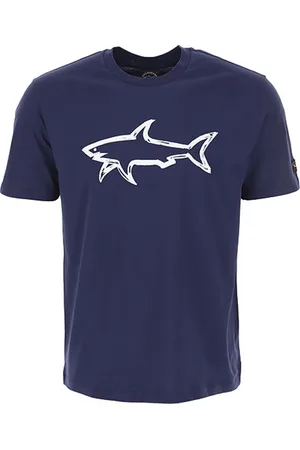 Paul & Shark T-Shirts, male, , Size: 2XL Cotton T-Shirt
