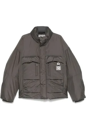 WOOYOUNGMI Down Jackets, male, , Size: M Dark Grey Padded Down Jacket
