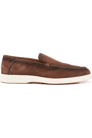 santoni Loafers, male, , Size: 12 US Elegant Leather Shoe