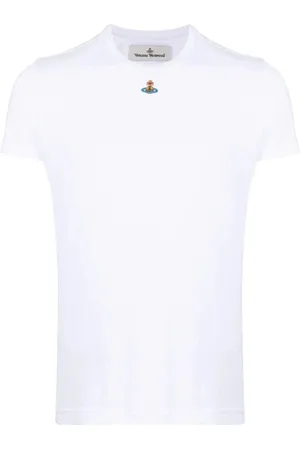Vivienne Westwood T-Shirts, female, , Size: L Signature Orb Cotton T-Shirt