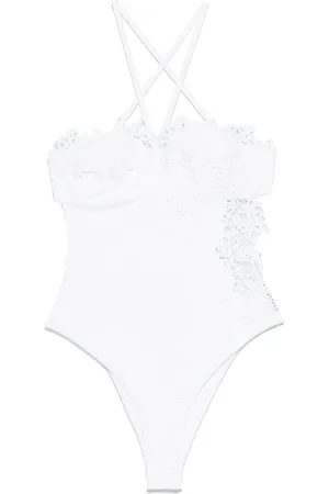 ERMANNO SCERVINO One-piece, female, , Size: M Beachwear with Rear Clasp