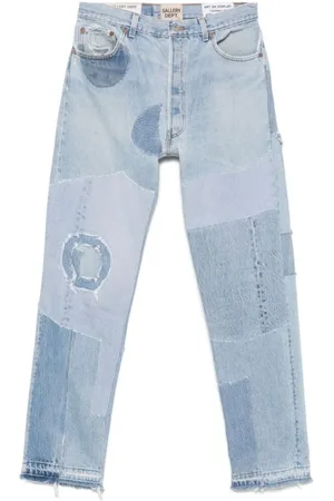 GALLERY DEPT. Slim-fit Jeans, male, , Size: W32 Patchwork Denim Jeans