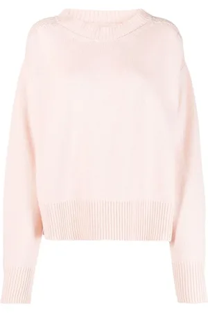 Sa Su Phi Round-neck Knitwear, female, , Size: 2XS Cashmere Cut-Out Jumper