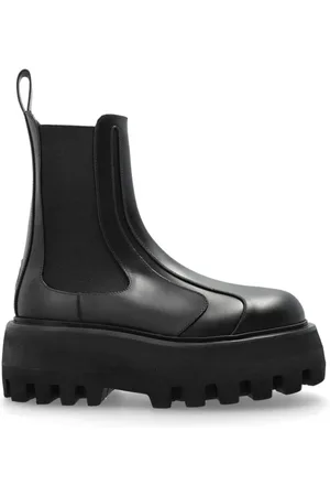 Alexander McQueen Chelsea Boots, male, , Size: 11 US Chunky Rubber Sole Shoes