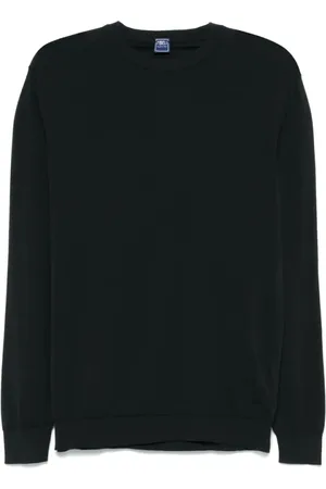 FEDELI Sweatshirts, male, , Size: L Crew Neck Sweater Long Sleeves