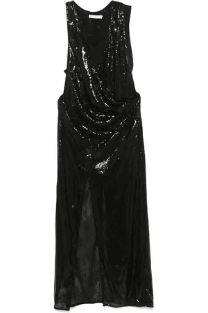 IRO Maxi Dresses, female, , Size: M Wrap Dress Plunging V-Neck