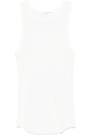 ISABEL BENENATO Sleeveless Tops, male, , Size: M Crew Neck Raw-Cut T-shirt