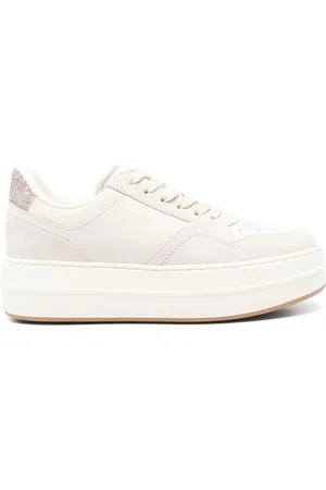 Hogan Sneakers, female, , Size: 8 US Almond Lace-Up Sneakers