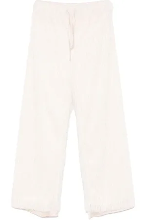 DARKPARK Wide Trousers, female, , Size: XS Elasticated Waistband Fringe Detailing Pants