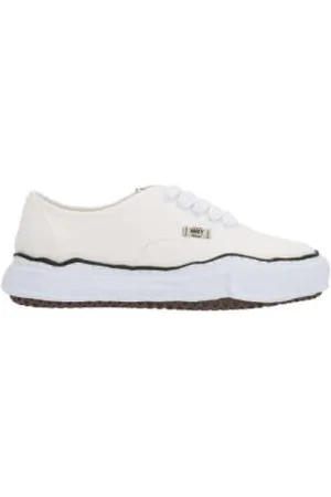 MIHARA YASUHIRO Sneakers, male, , Size: 4 US Canvas Low-Top Sneakers