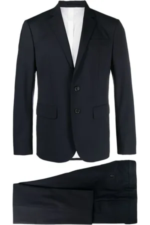 Dsquared2 Single Breasted Suits, male, , Size: XL Navy Two-Piece Suit