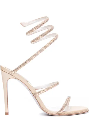 RENE CAOVILLA High Heel Sandals, female, , Size: 7 US Sandals Golden