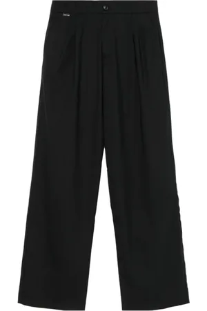 Family First Wide Trousers, male, , Size: S Interlock Weave Straight Leg Pants