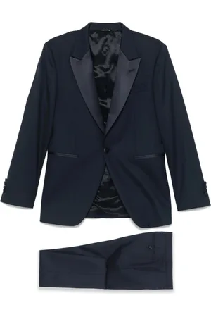 REVERES 1949 Single Breasted Suits, male, , Size: L Oxford Suit with Rear Vents