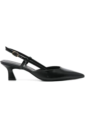 Stuart Weitzman Pumps, female, , Size: 9 US Buckle Slingback Pointed Toe Heels