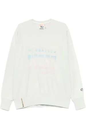 Champion Sweatshirts, male, , Size: XL Mint Crew Neck Sweatshirt