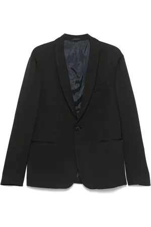 Giorgio Armani Blazers, male, , Size: 2XL Shawl Lapel Jacket