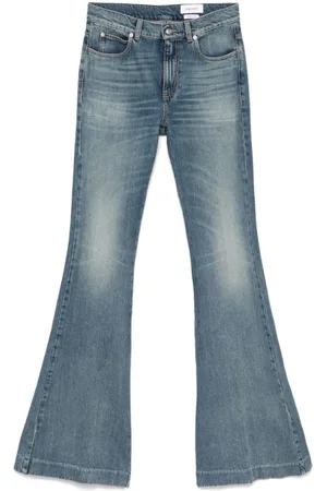Alexander McQueen Flared Jeans, female, , Size: W28 Classic Five Pocket Jeans