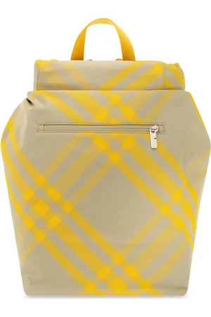 Burberry Backpacks, male, , Size: ONE SIZE Checked backpack