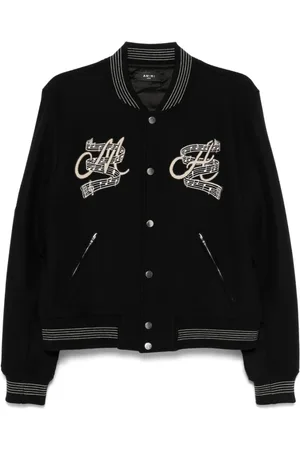 AMIRI Bomber Jackets, male, , Size: L Embroidered Logo Outerwear Jacket