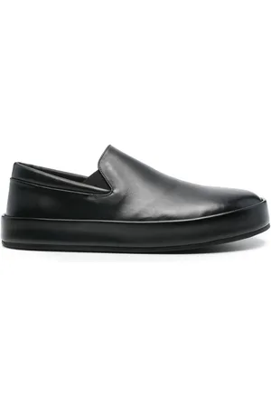 MARSÈLL Loafers, male, , Size: 11 US Flat Rubber Sole Round Toe Shoe