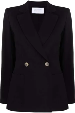 Harris Wharf London Blazers, female, , Size: S Double-Breasted Notched-Lapel Jacket