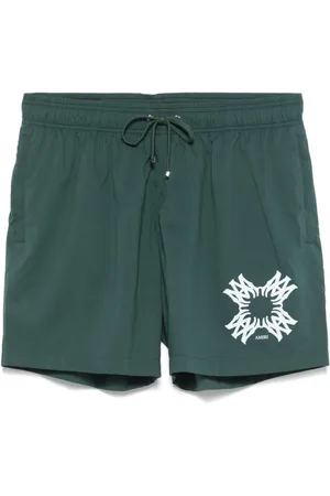 AMIRI Beachwear, male, , Size: XL Forest Beachwear Drawstring Shorts