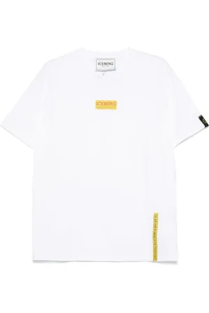 Iceberg T-Shirts, male, , Size: 2XL Crew Neck T-shirt