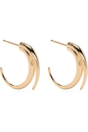 Panconesi Earrings, female, , Size: ONE SIZE Gold-tone Earrings with Post-back Fastening