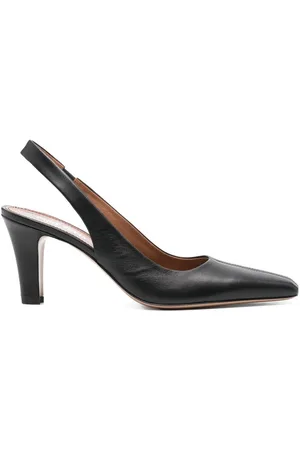 PARIS TEXAS Pumps, female, , Size: 10 US Slingback Block Heel Shoes